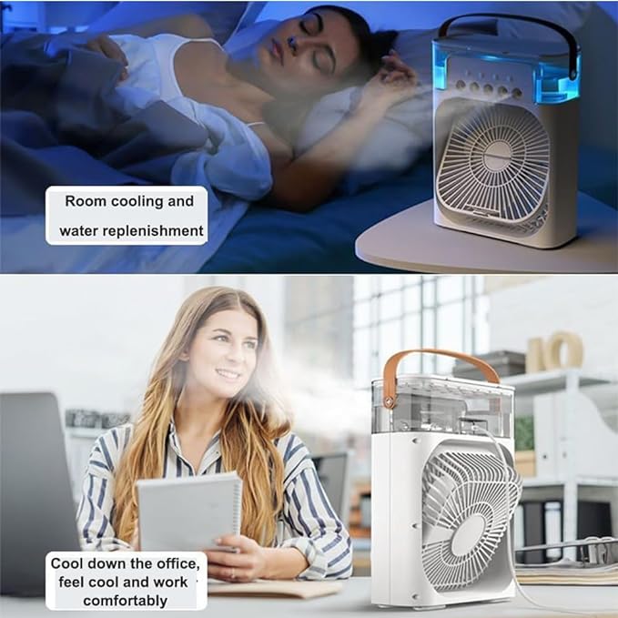 Colling Fan With Ice