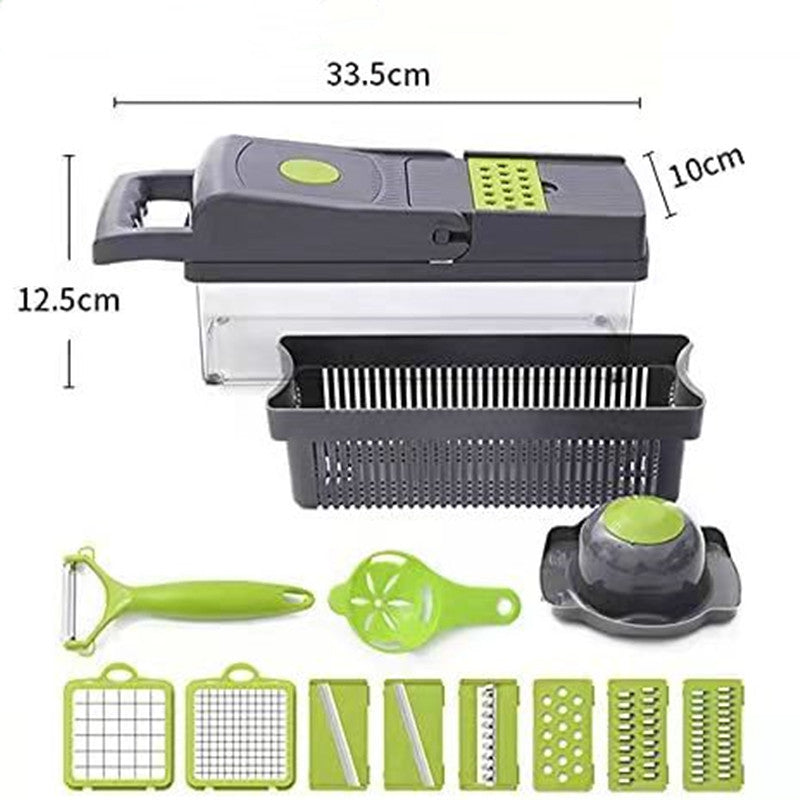 14 in 1 Multifunctional Vegetable Chopper Cutter