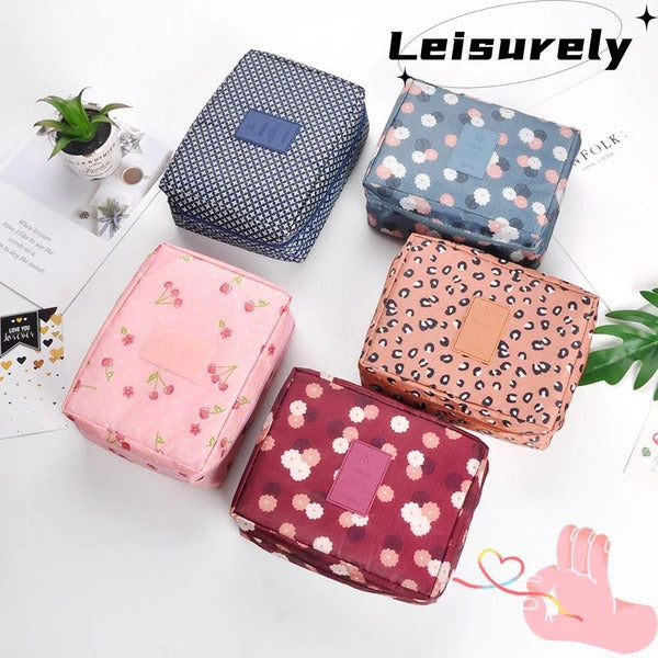 Travel Multi Pouch Toiletry Cosmetic Bag