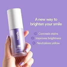 Colour Hismile V34 Corrector Purple Teeth Whitening Stain Removal Toothpaste