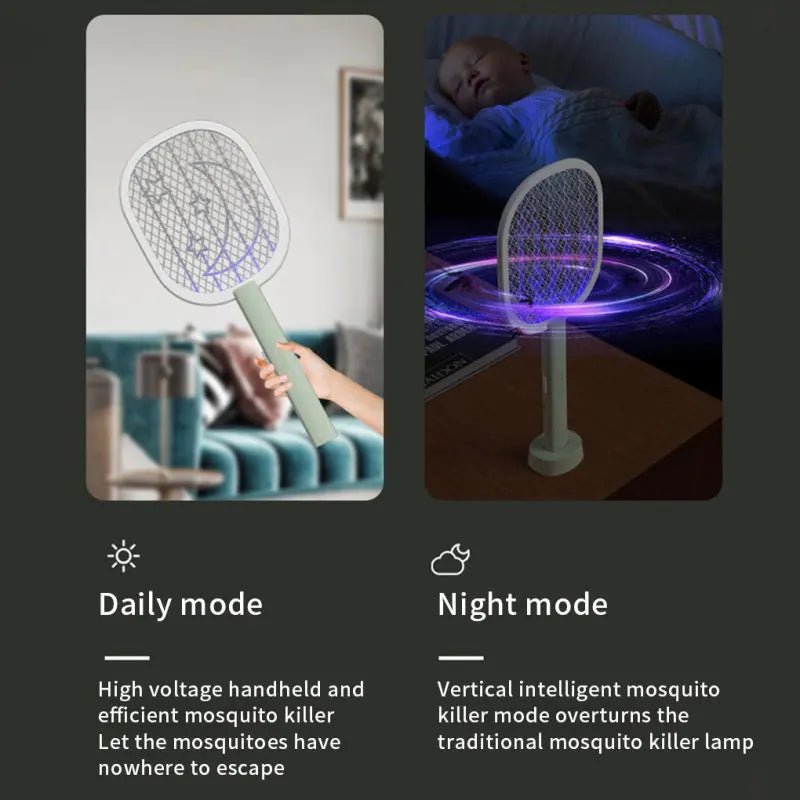 Mosquito Killer Racket With UV Light